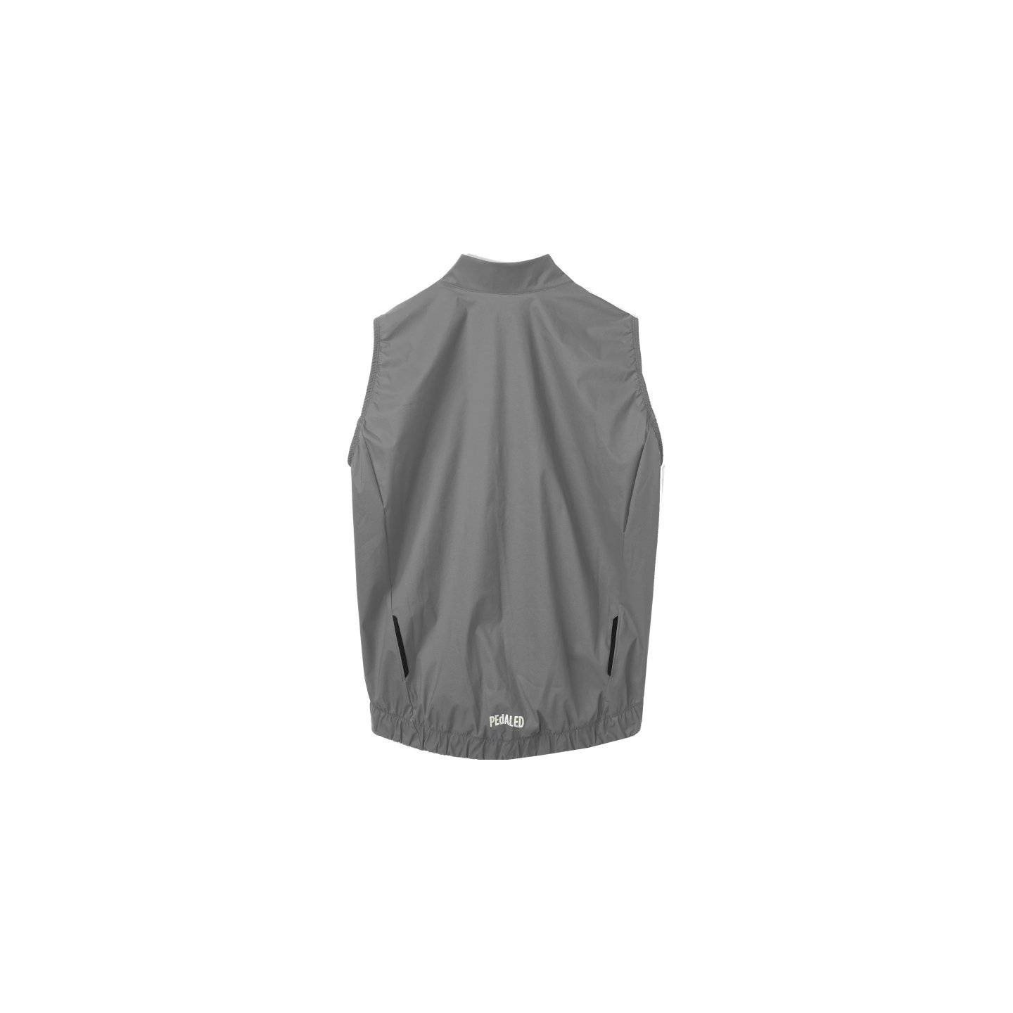 CHALECO PEDALED WATERPROOF GREY | Ravet Bike