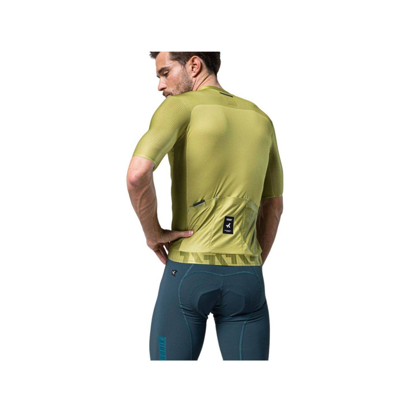 MAILLOT MANGA CORTA GOBIK MAGNITUDE HOMBRE SPLIT GREEN | Ravet Bike