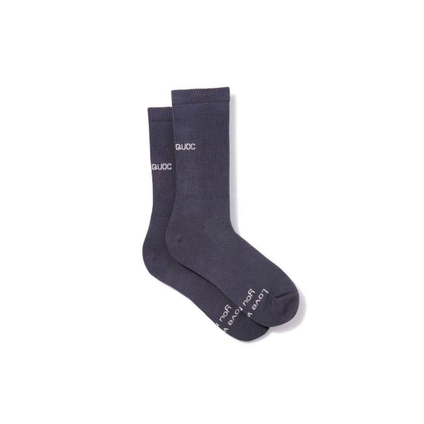 CALCETINES QUOC ALL ROAD CHARCOAL | Ravet Bike