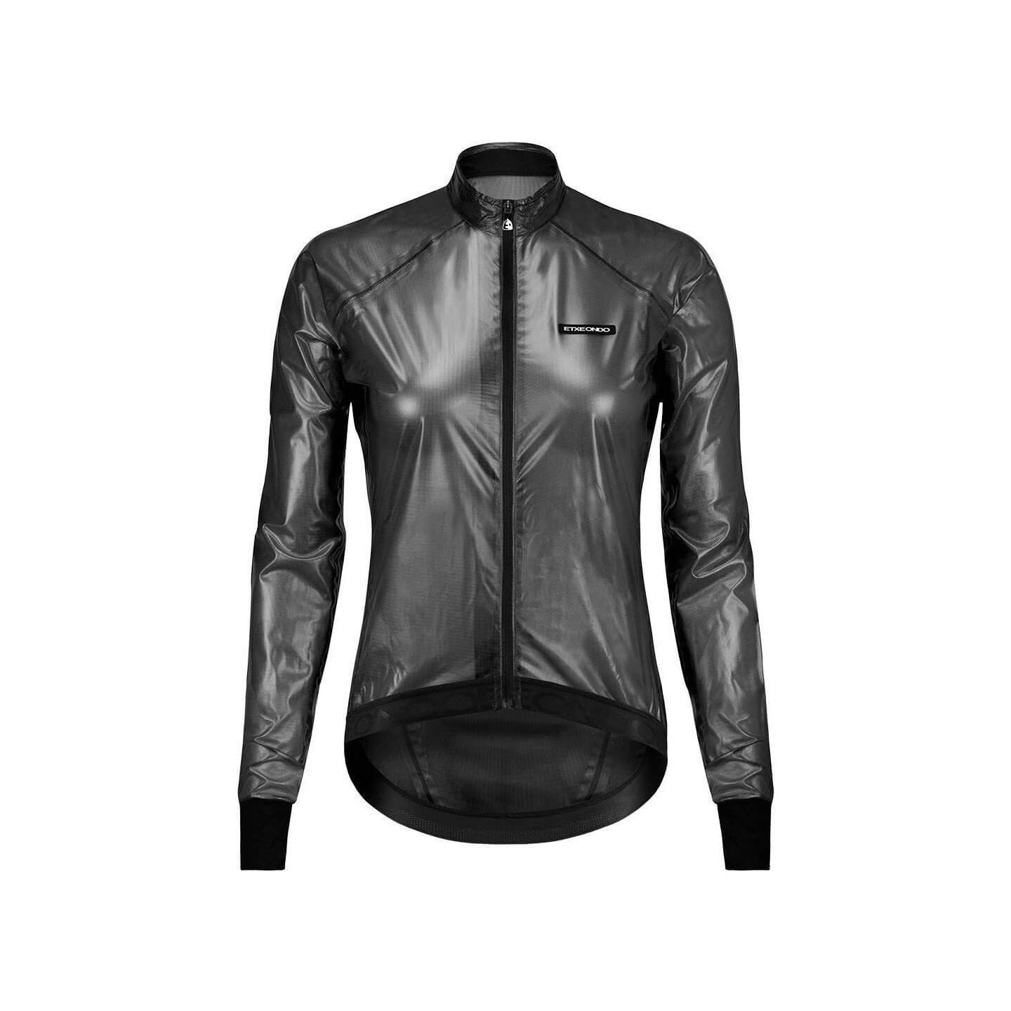 IMPERMEABLE ETXEONDO CAPA FEM BUSTI NEGRO | Ravet Bike