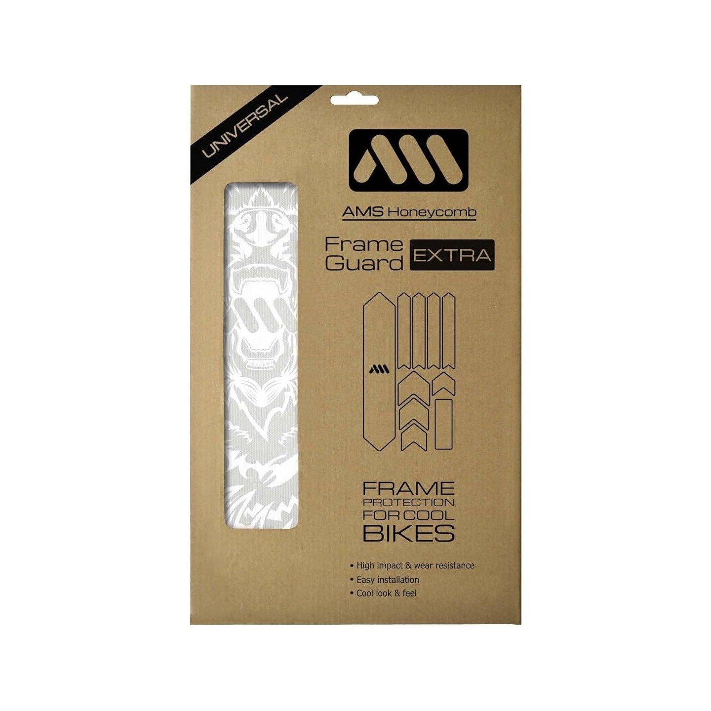 PROTECTOR CUADRO AMS EXTRA WHITE | Ravet Bike