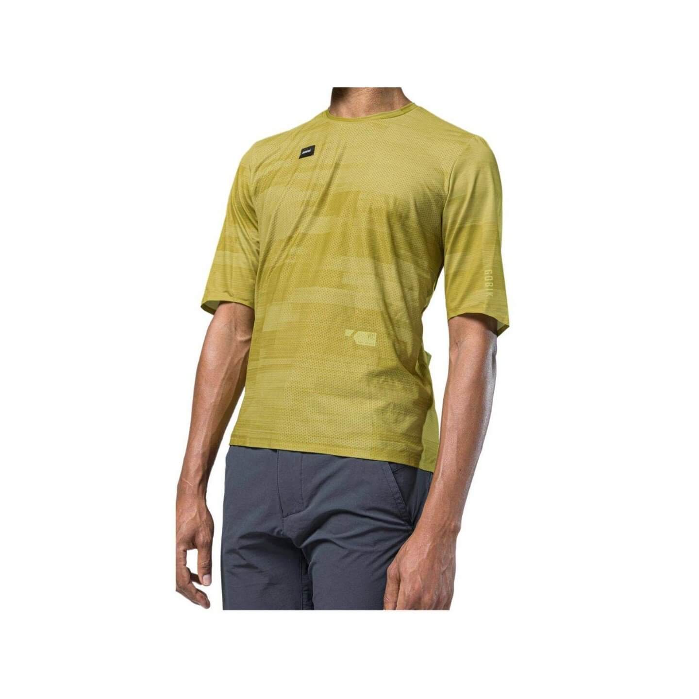 CAMISETA MANGA CORTA GOBIK VOLT HOMBRE SPLIT GREEN | Ravet Bike