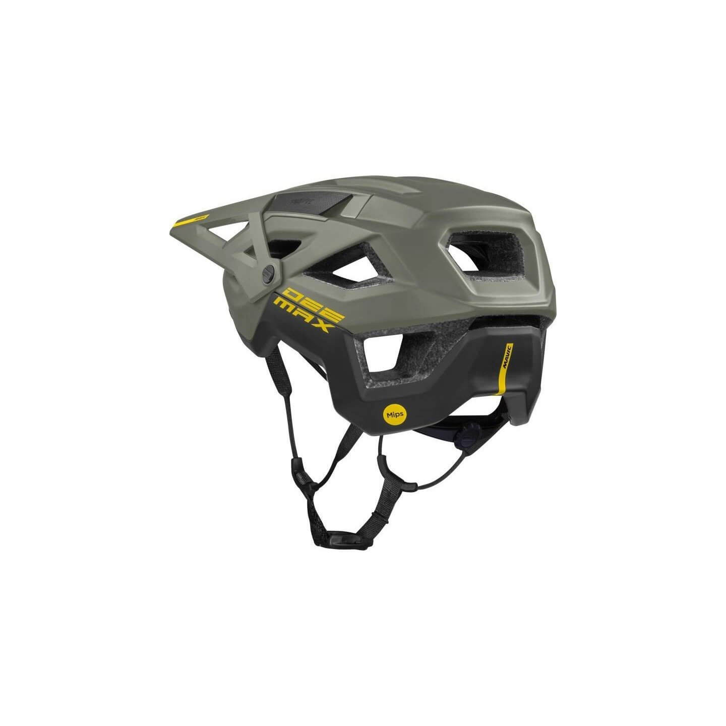 CASCO MAVIC DEEMAX PRO MIPS NEGRO VERDE MILITAR | Ravet Bike