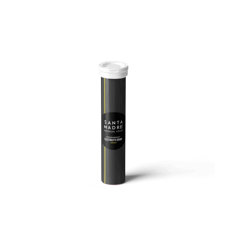 SANTA MADRE PASTILLAS EFERVESCENTES ELECTROLITOS LIMÓN (12 X 20 DOSIS