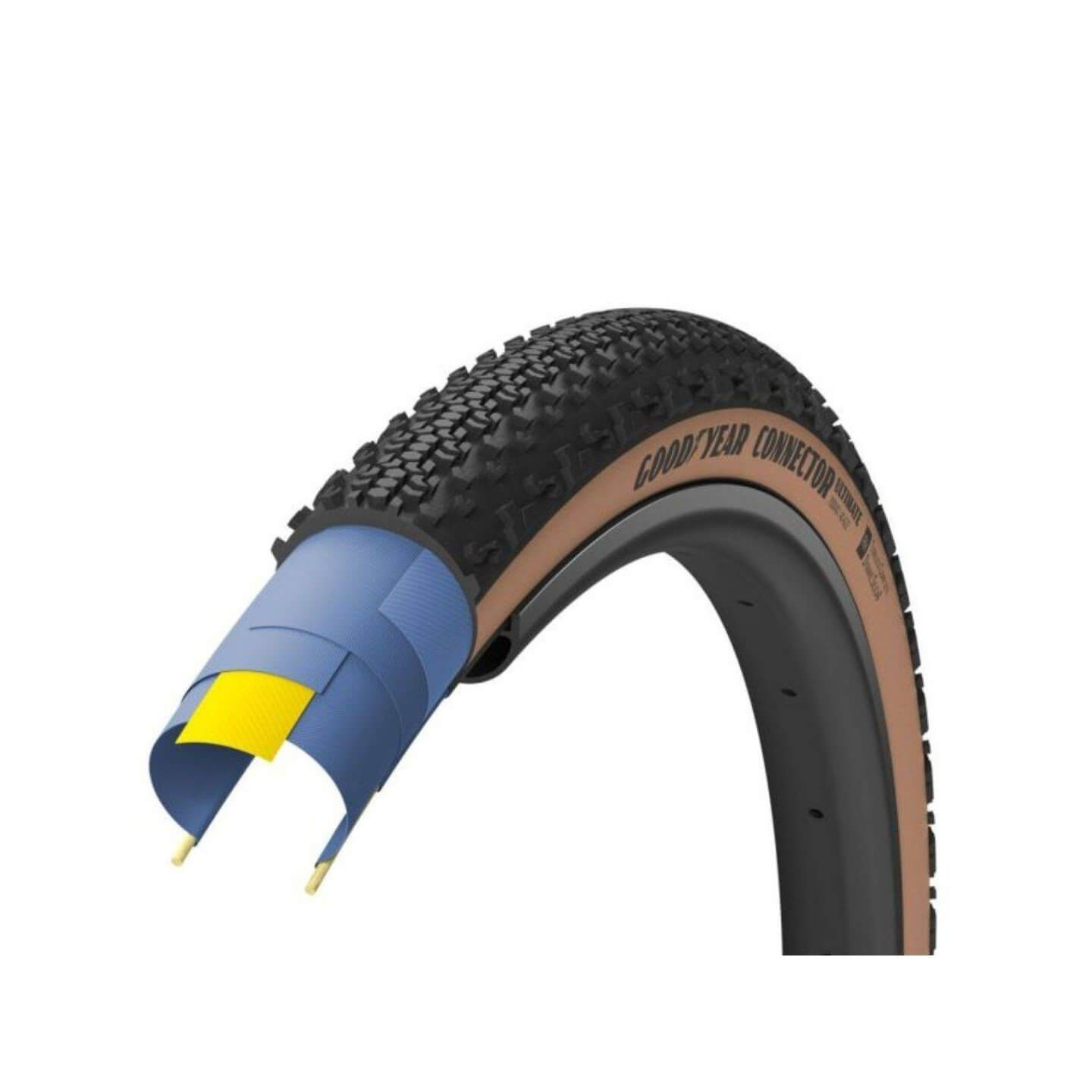 CUBIERTA GOODYEAR CONNECTOR ULT. TLC MARRON | Ravet Bike