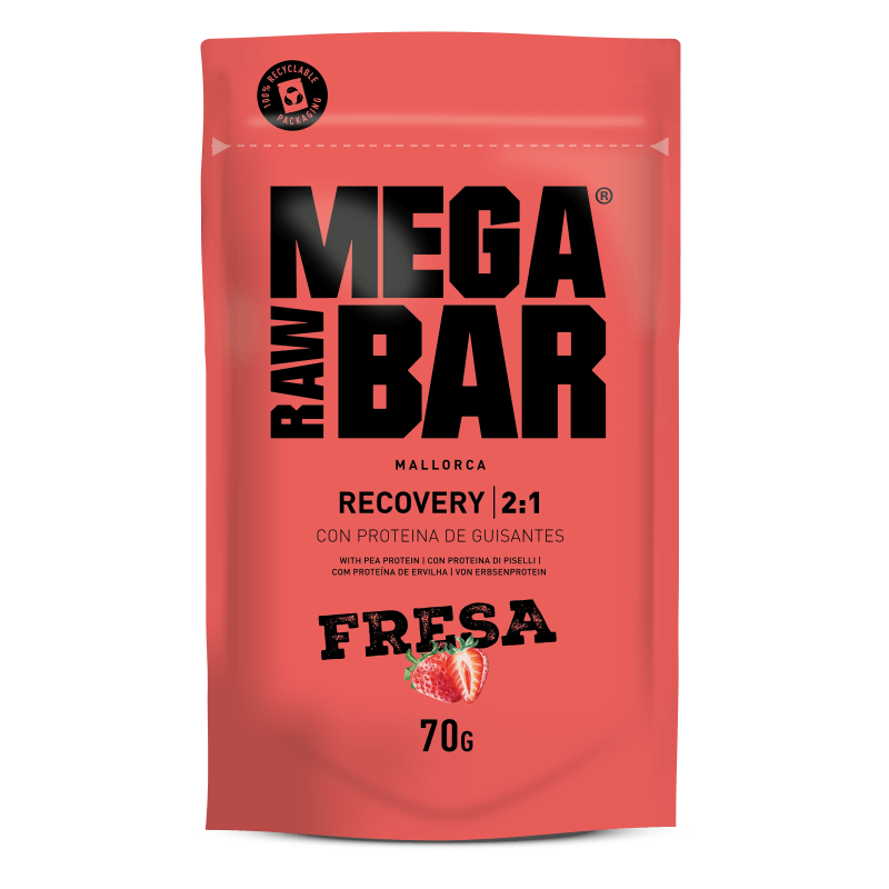 MEGARAWBAR MEGA RECOVERY FRESA INDIVIDUAL 70G