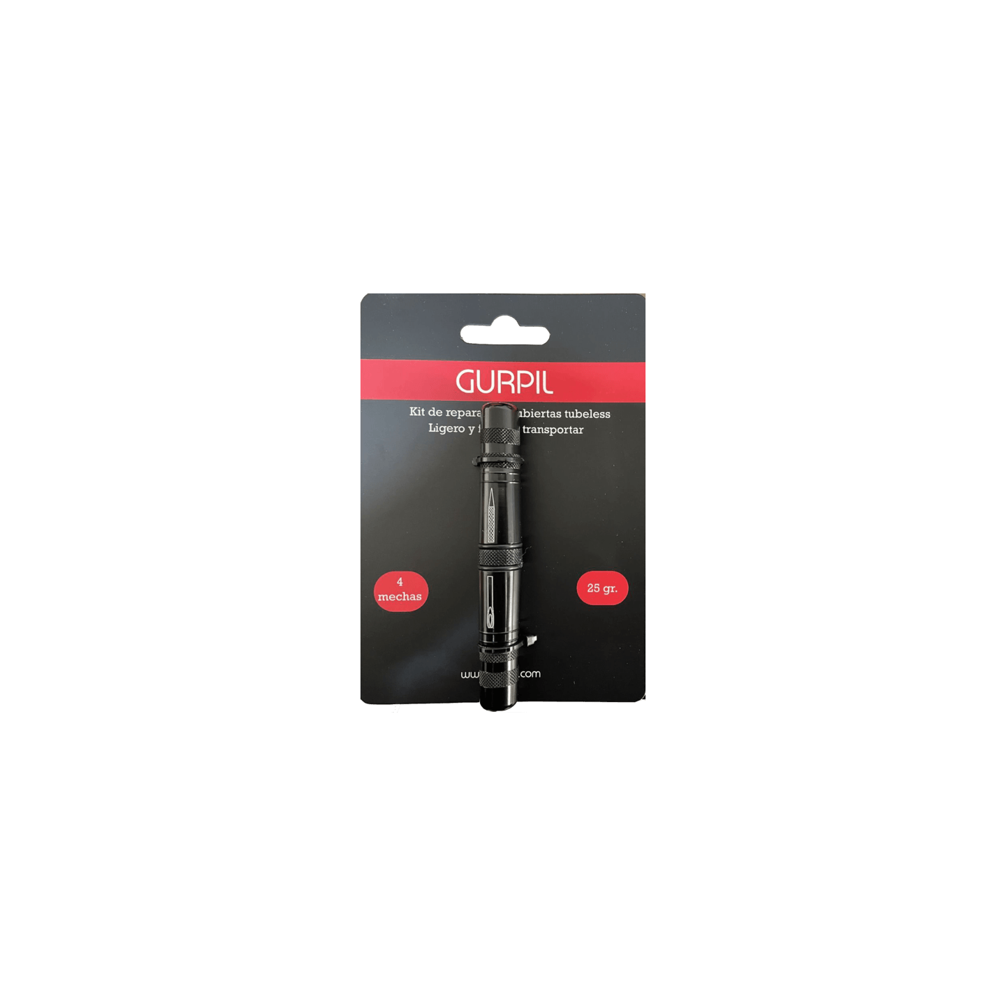 KIT REPARACION TUBELESS MECHAS GURPIL | Ravet Bike