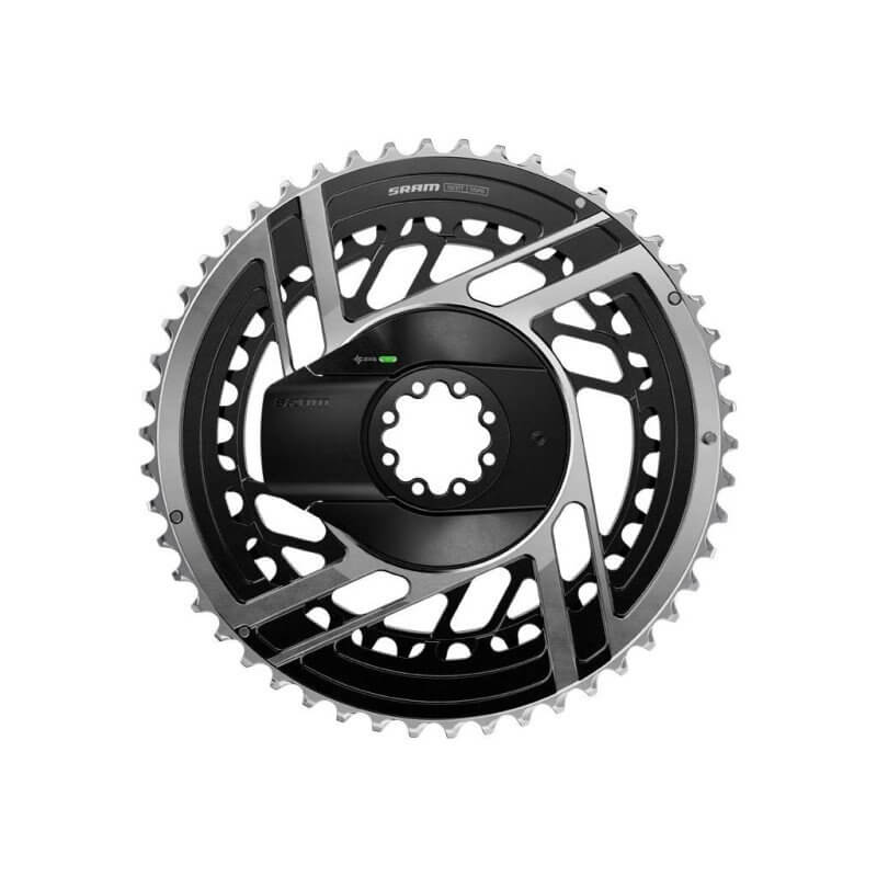 SRM KIT POWERMETER ARAÑA+PLATOS 48/35 DM RED AXS E1 BLACK/SI