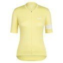 MAILLOT RAPHA WOMEN'S CORE CITRON WHITE | Ravet Bike