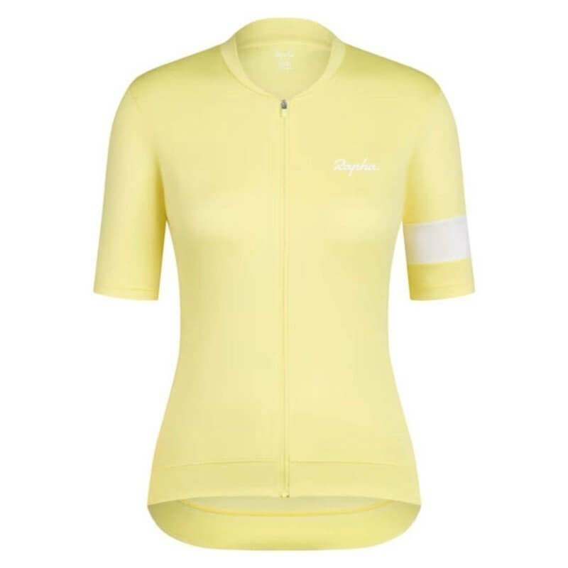 MAILLOT RAPHA WOMEN'S CORE CITRON WHITE