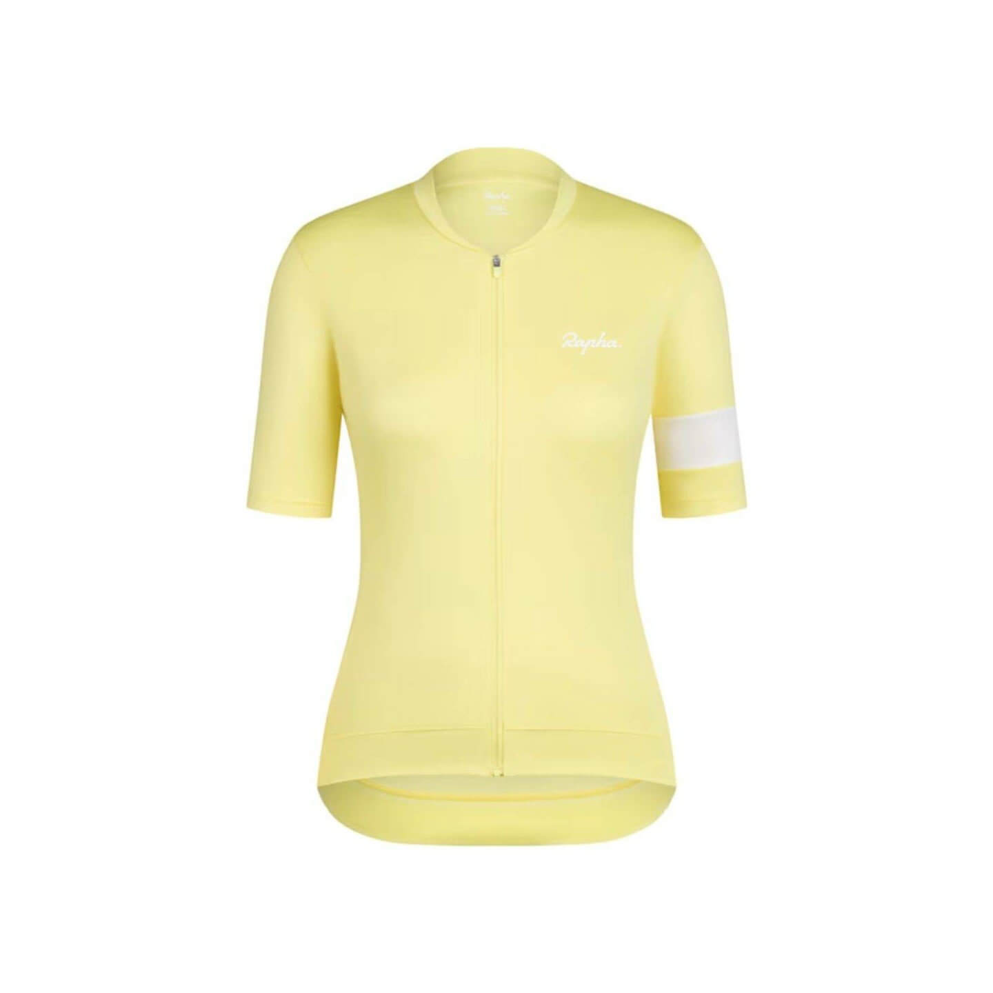 MAILLOT RAPHA WOMEN'S CORE CITRON WHITE | Ravet Bike