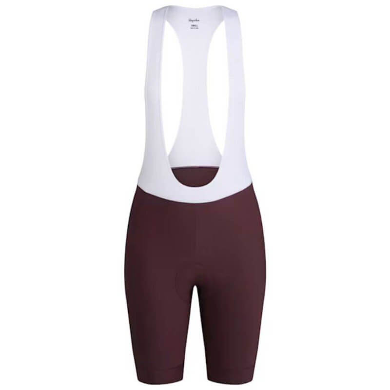 Culotte Rapha Women's Core Bib Mahogany WHT