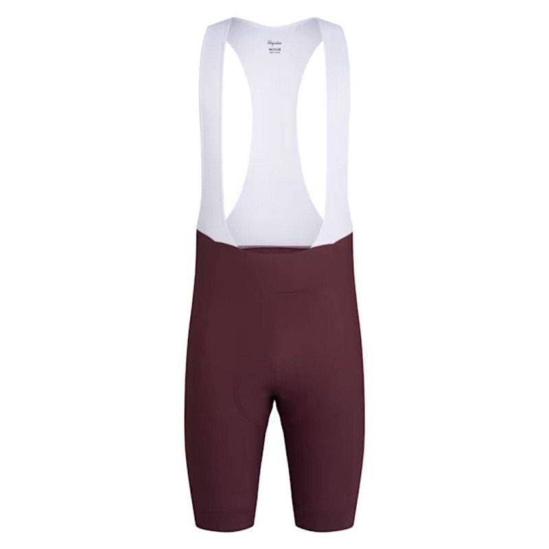 Culotte Rapha Men's Core Bib Mahogany WHT | Ciclismo