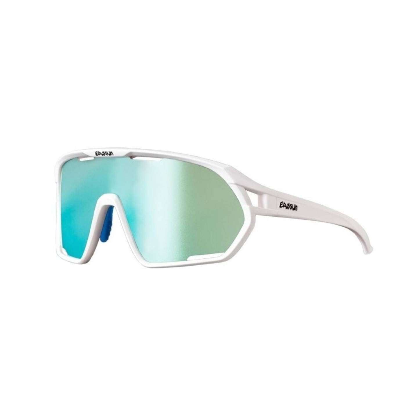 EASSUN PARADISO MATT WHITE FRAME/BLUE | Ravet Bike