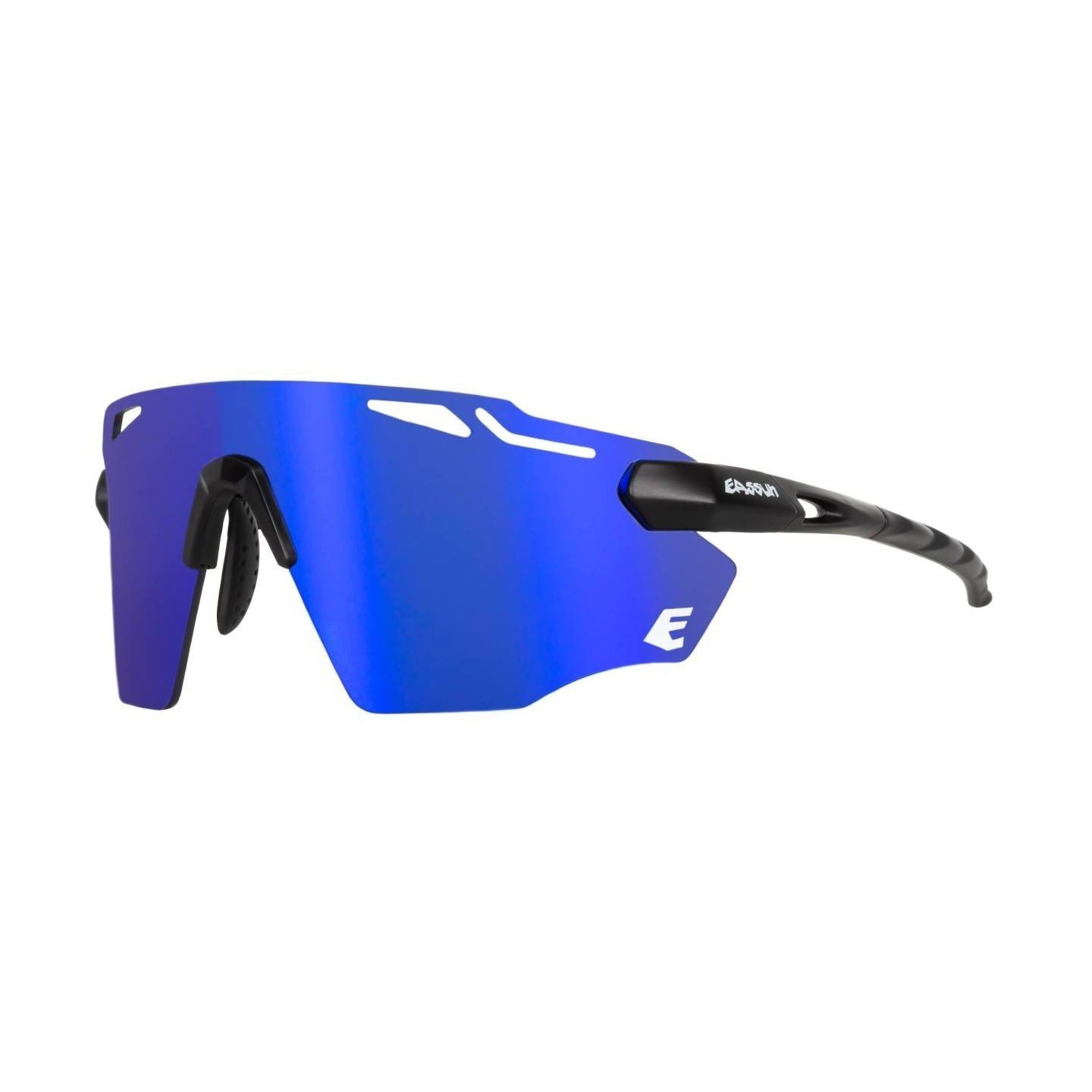 GAFAS EASSUN FARTLEK MATT BLACK BLUE LENS | Ravet Bike