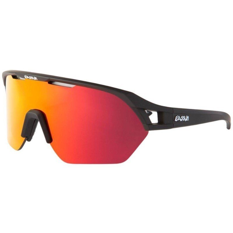 GAFA EASSUN GLEN MATT BLACK FRAME RED LENS