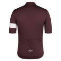 MAILLOT MANGA CORTA RAPHA CORE MAHOGANY WHITE | Ravet Bike