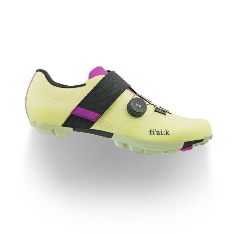 ZAPATILLAS FIZIK VENTO FEROX CARBON LIME PURPLE