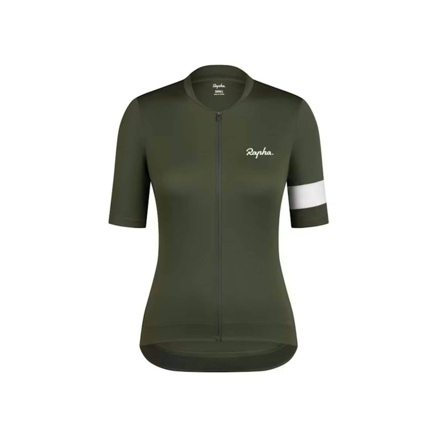 MAILLOT CORTO RAPHA MUJER CORE DARK GREEN | Ravet Bike