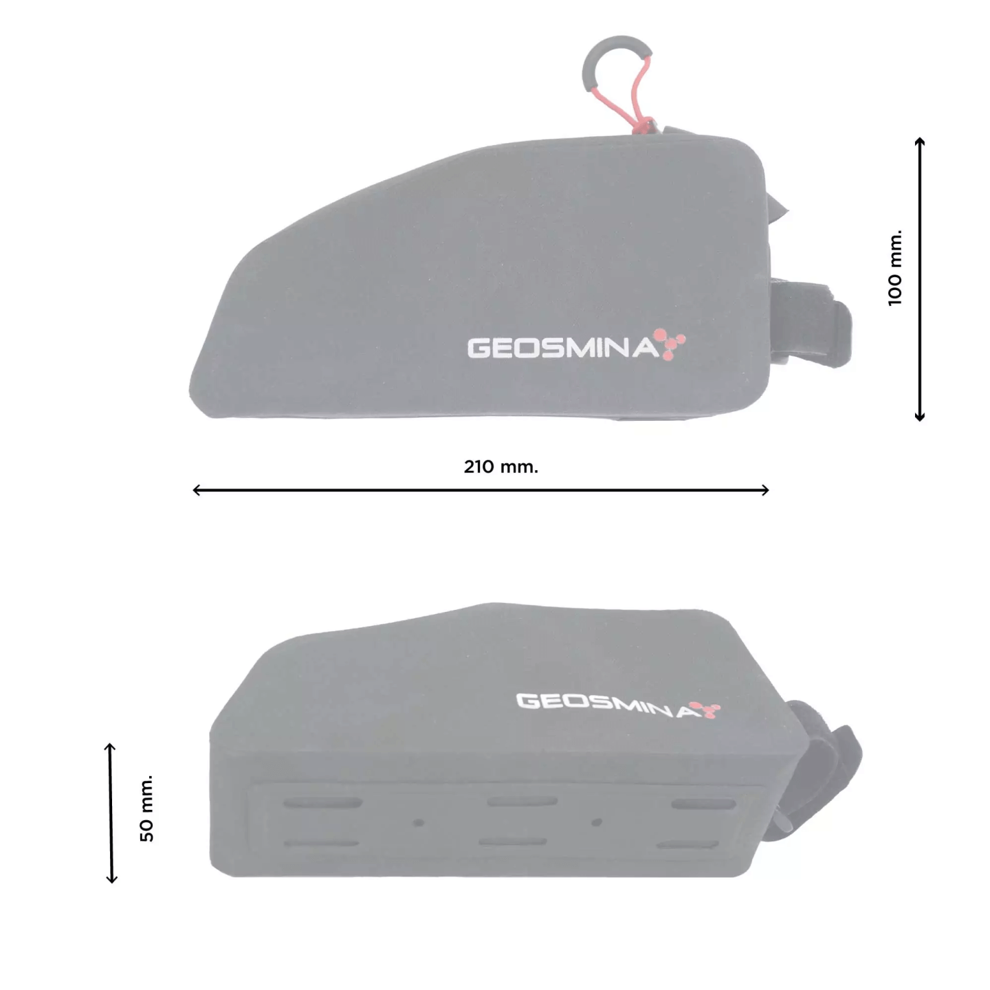 BOLSA DE CUADRO GEOSMINA PEQUEÑA TOP TUBE DF