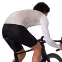 RAPHA MEN´S PRO TEAM LONG SLEEVE LIGHTWEIGHT JERSEY WHITE/SILVER | Ravet Bike