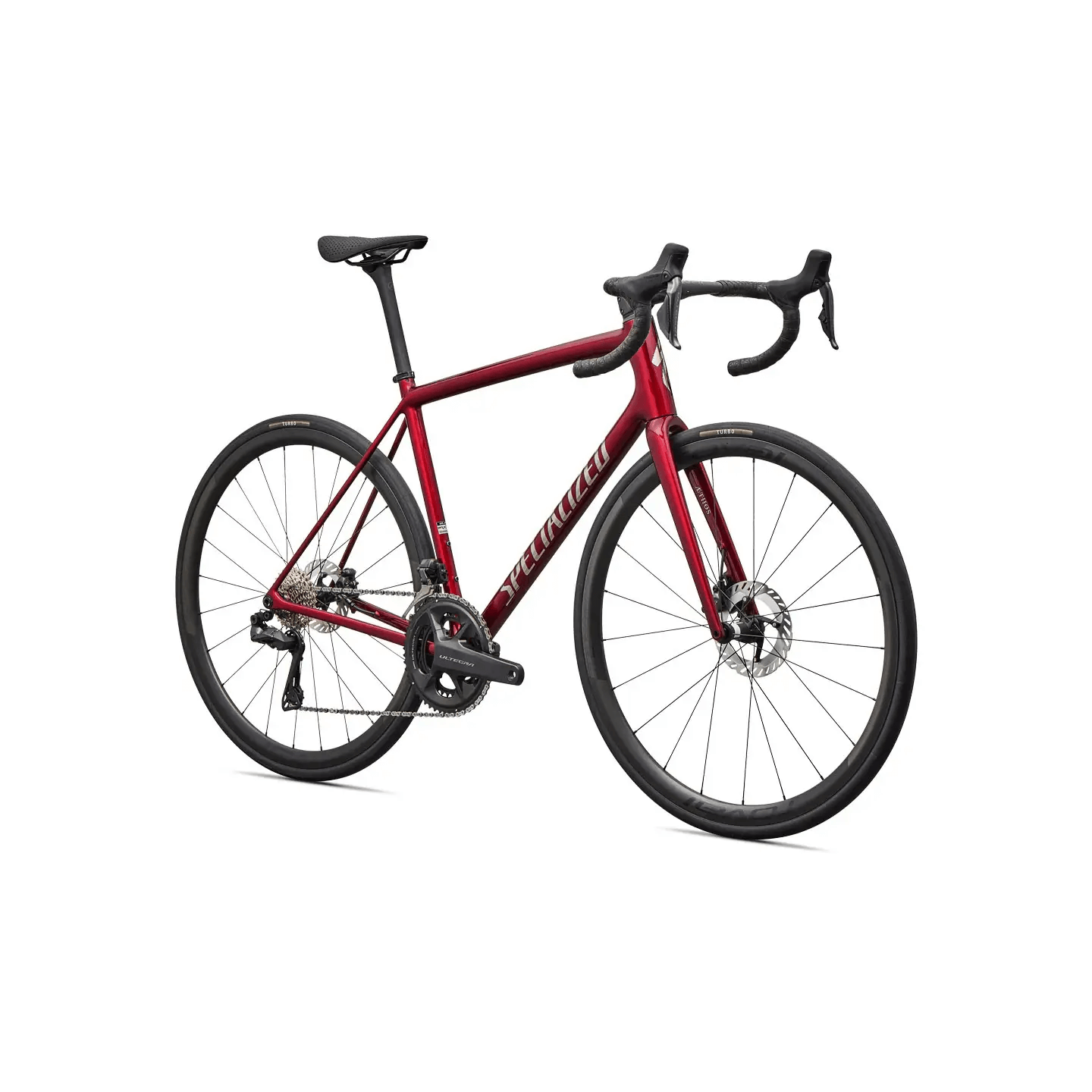 SPECIALIZED AETHOS 2 PRO DI2 GLOSS RED SKY | Ravet Bike