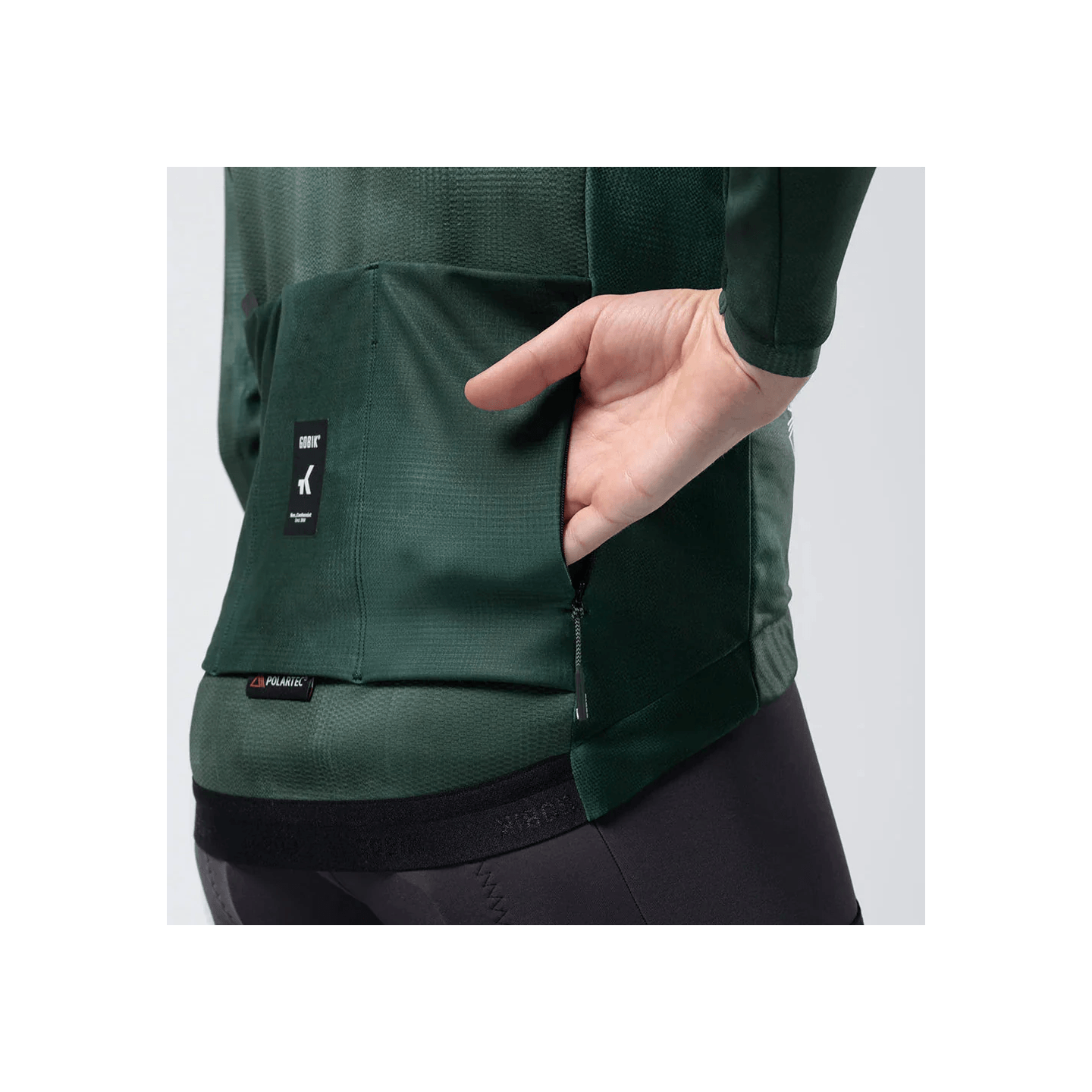 MAILLOT MANGA LARGA GOBIK HOMBRE SKIMO PRO 2.0 CARDIN GREEN | Ravet Bike