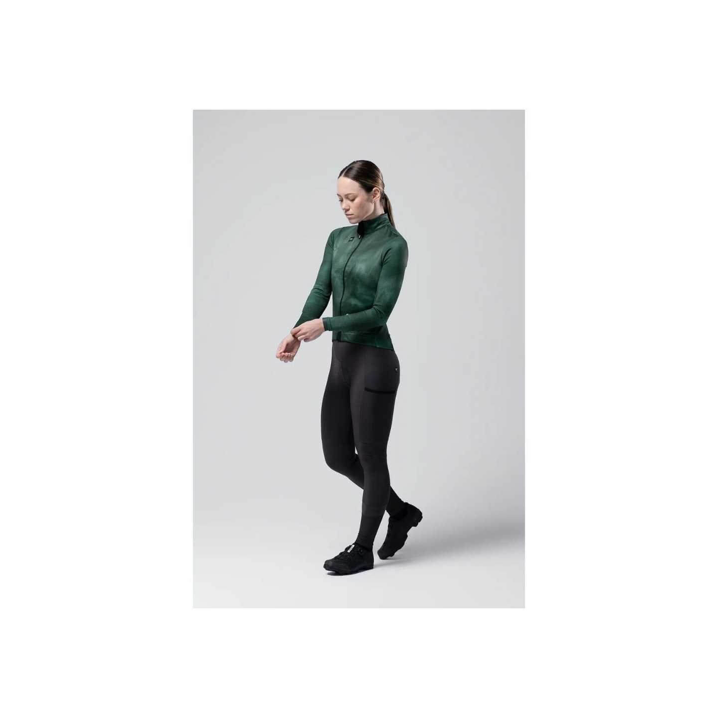 MAILLOT MANGA LARGA GOBIK MUJER GOBIK SKIMO PRO 2.0 CARDIN GREEN | Ravet Bike