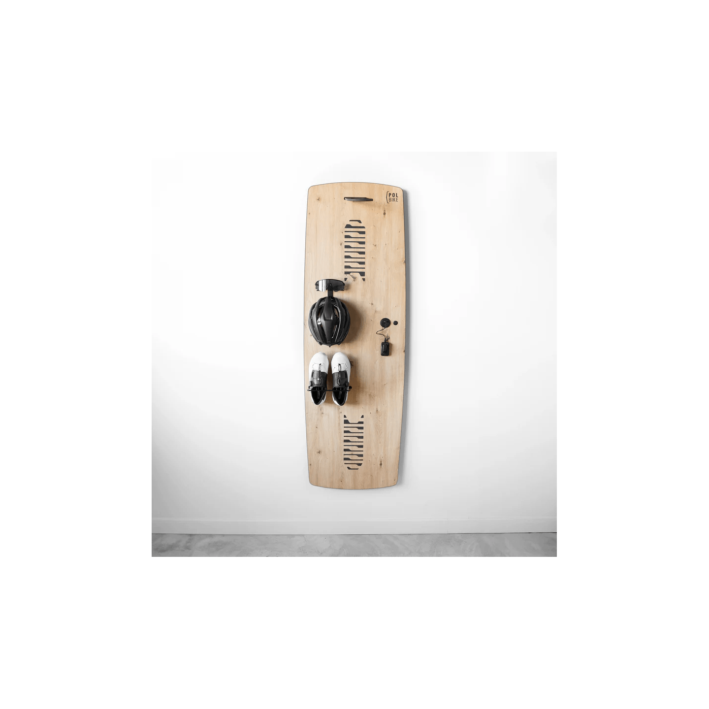 SOPORTE VERTICAL DE PARED POLBIKE HYPERION ROBLE AMAZONAS | Ravet Bike