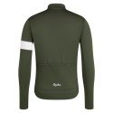 RAPHA MEN'S CORE THERMAL LONG SLEEVE JERSEY DARK GREEN | Ravet Bike