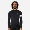 RAPHA MEN'S CORE THERMAL LONG SLEEVE JERSEY BLACK | Ravet Bike