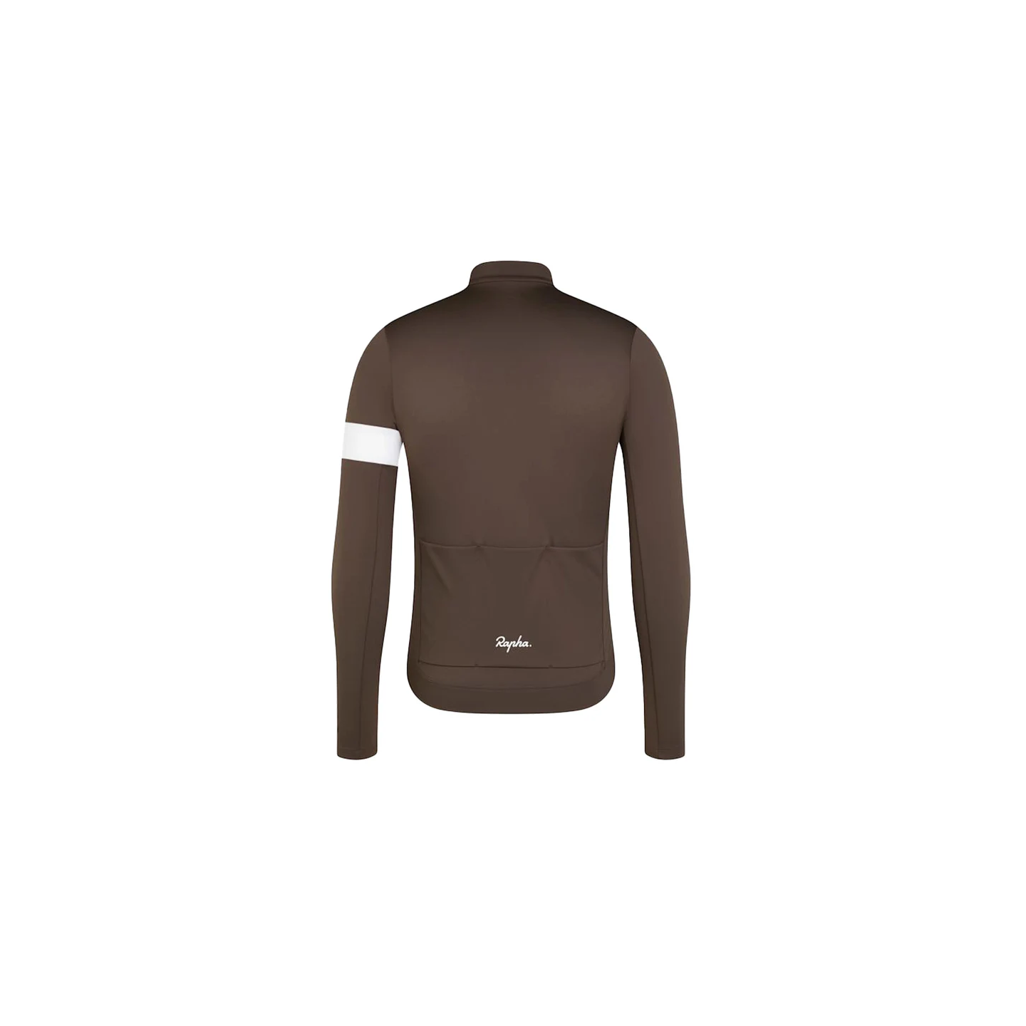 RAPHA MEN'S CORE THERMAL LONG SLEEVE JERSEY DEEP COFFEE | Ravet Bike