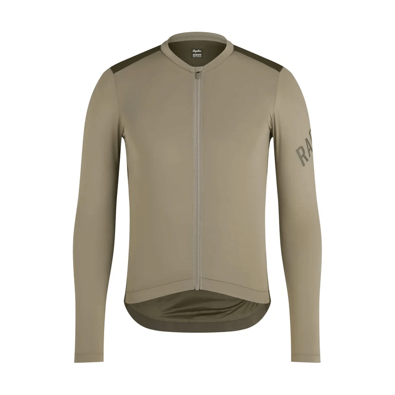 Men's Pro Team Long Sleeve Lightweight Jersey Khaki