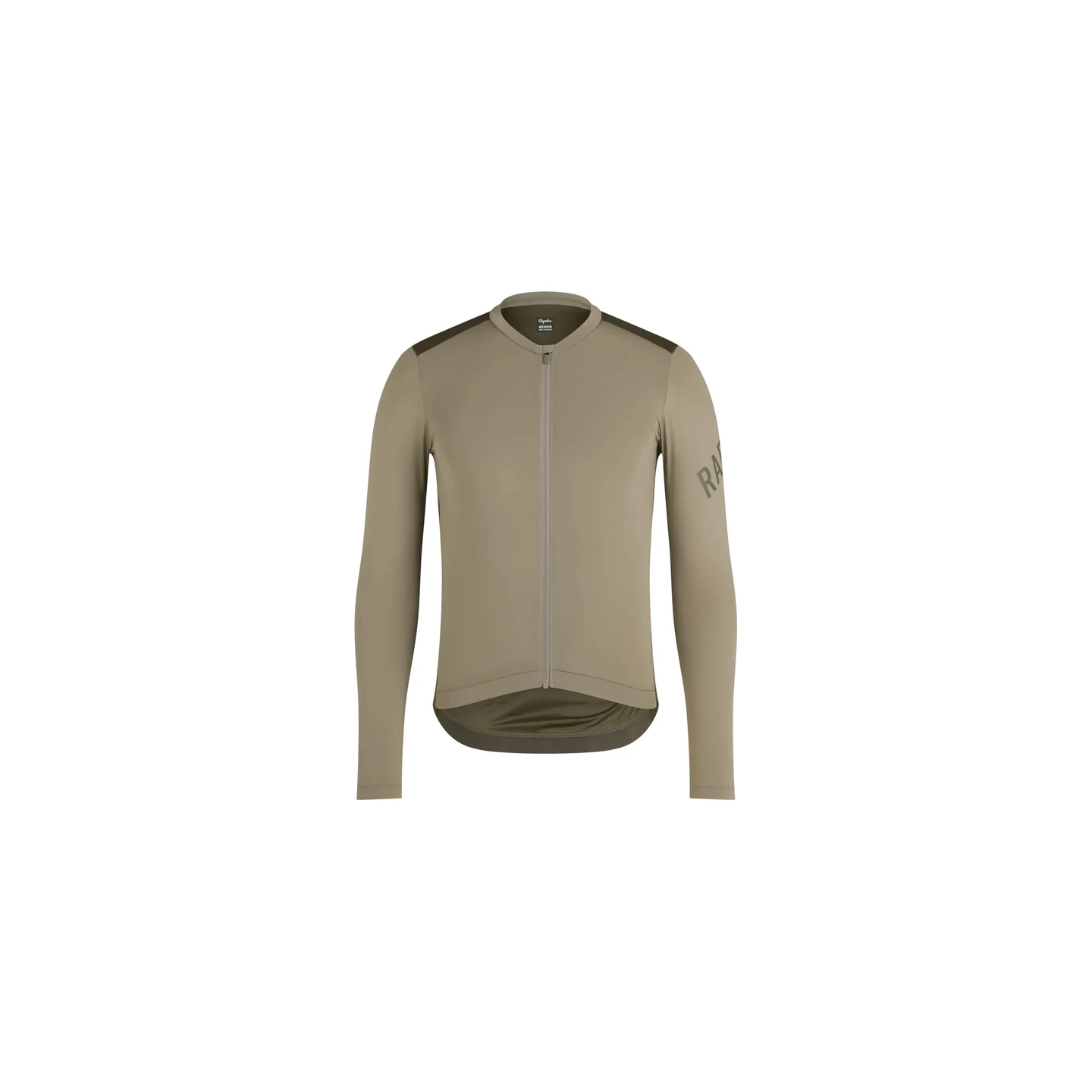 RAPHA MEN'S PRO TEAM LONG SLEEVE LIGHTWEIGHT JERSEY VKL KHAKI | Ravet Bike
