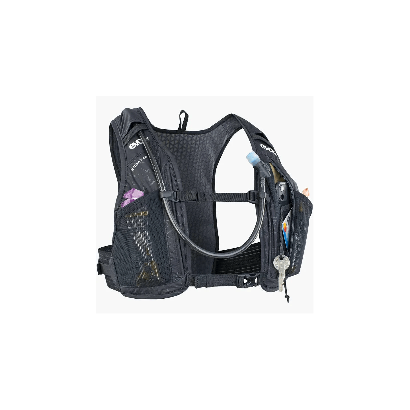 EV-MOCHILA HYDRO PRO 3L+BOLSA 1.5L NEGRA | Ravet Bike