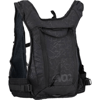 Mochila Evoc Hydro Pro 3L Negra con Bolsa Hidratación 1.5L para Trail y MTB