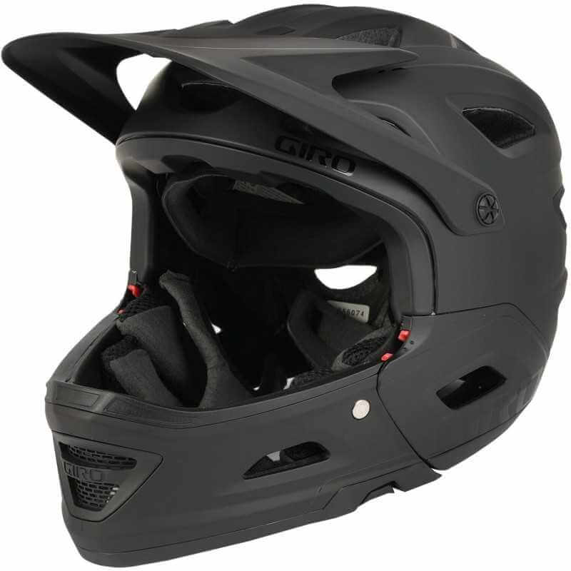 Casco Giro Switchblade negro convertible MTB enduro