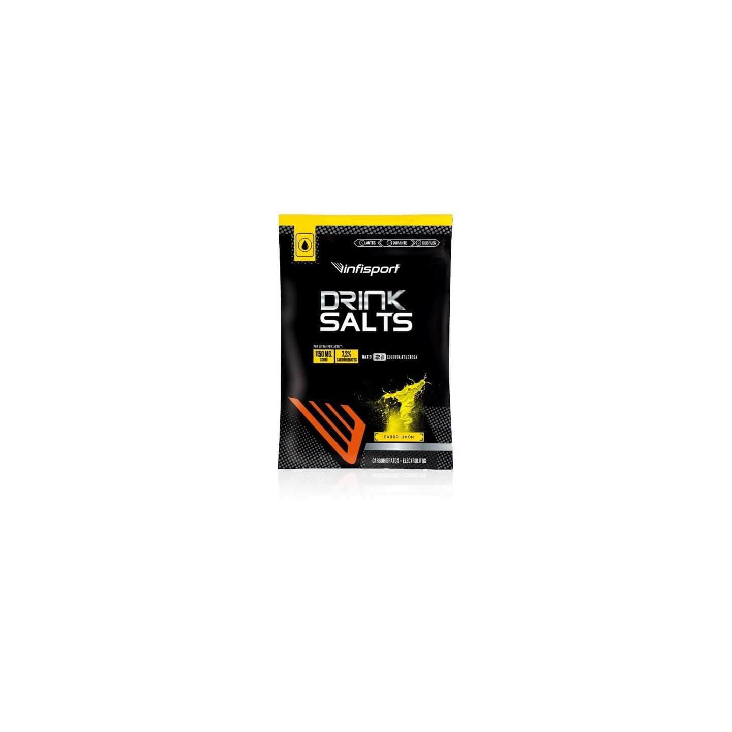SOBRE INFISPORT DRINK SALTS LIMON 40G | Ravet Bike