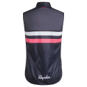 CHALECO RAPHA BREVET GILET DARK NAVY - PINK WHITE | Ravet Bike