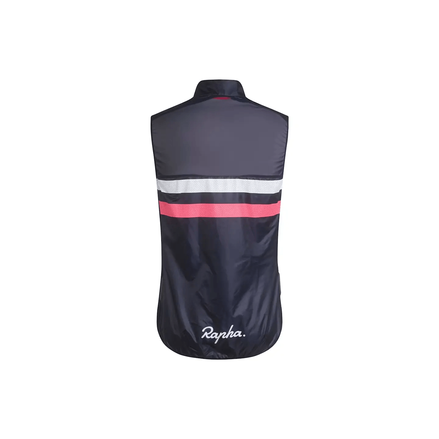 CHALECO RAPHA BREVET GILET DARK NAVY - PINK WHITE | Ravet Bike