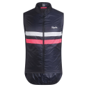 CHALECO RAPHA BREVET GILET DARK NAVY - PINK WHITE | Ravet Bike