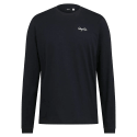 CAMISETA RAPHA MANGA LARGA LOGO BLACK/WHITE | Ravet Bike