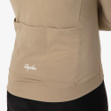 RAPHA MEN'S CORE THERMAL LONG SLEEVE JERSEY TAN | Ravet Bike