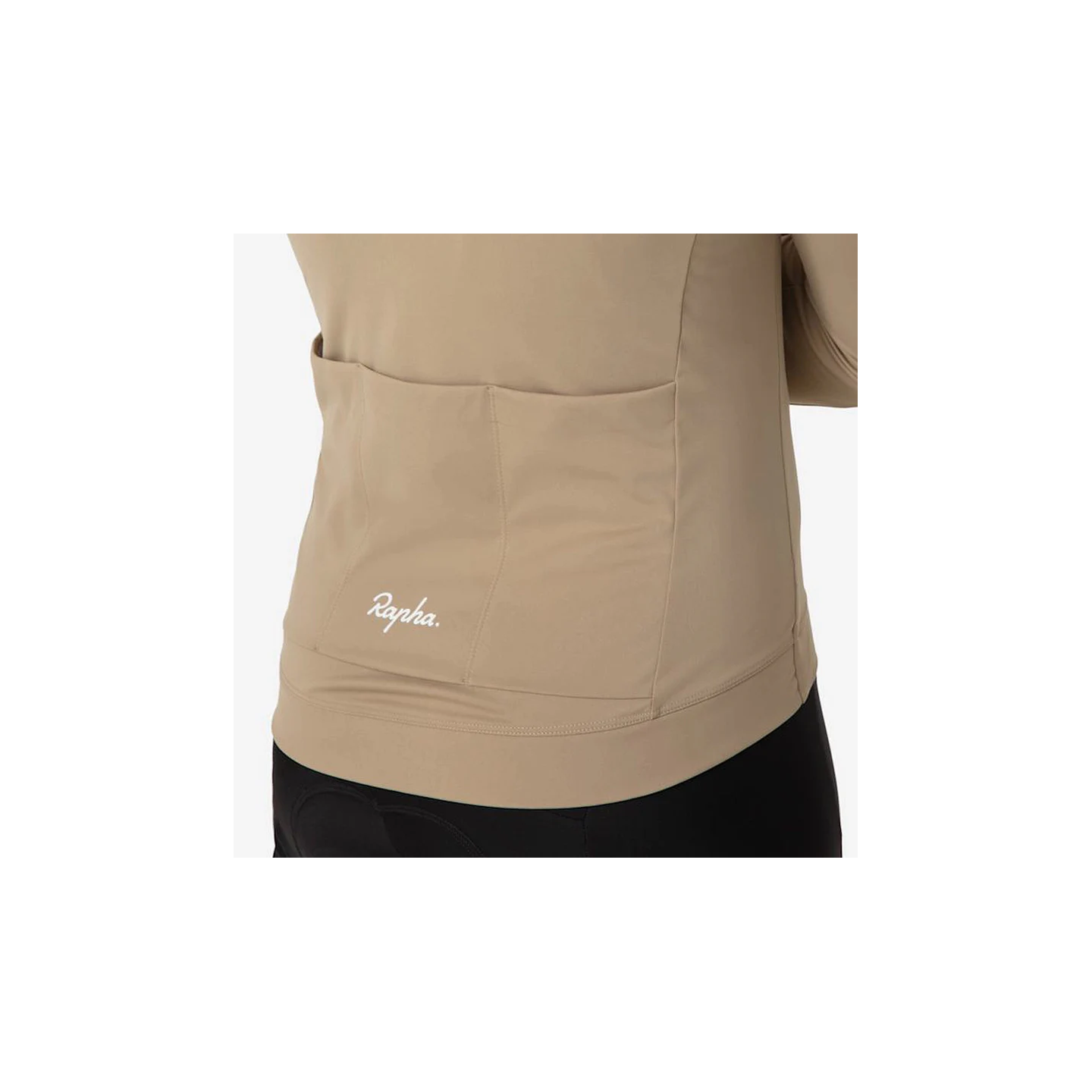 RAPHA MEN'S CORE THERMAL LONG SLEEVE JERSEY TAN | Ravet Bike