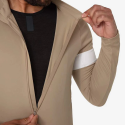 RAPHA MEN'S CORE THERMAL LONG SLEEVE JERSEY TAN | Ravet Bike