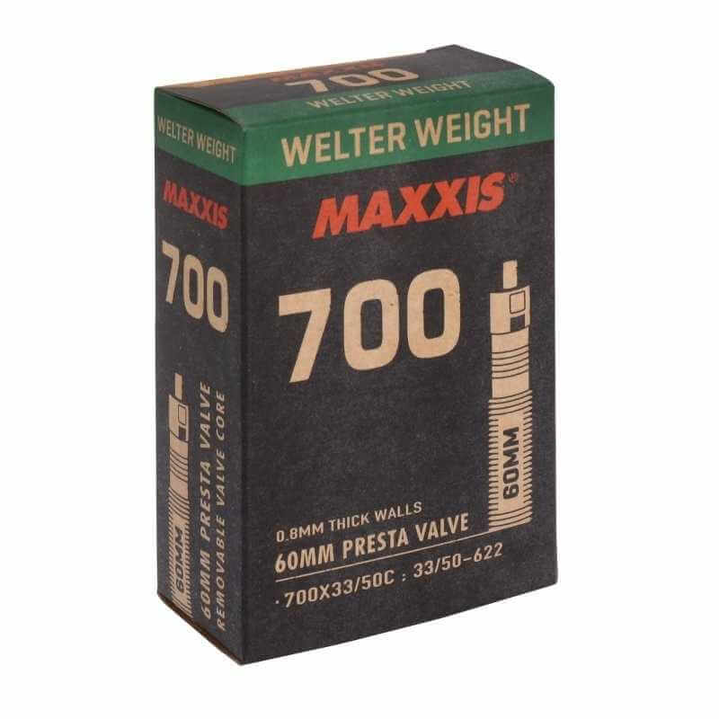 Cámara Maxxis Welter Weight 700x33-35 válvula desmontable