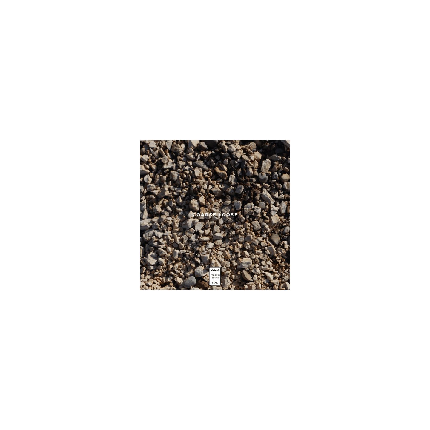 CUBIERTA VITTORIA GRAVEL TERRENO T70 COARSE LOOSE BLACK | Ravet Bike