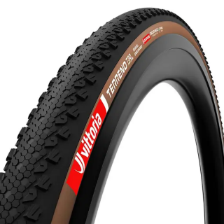 CUBIERTA VITTORIA GRAVEL TERRENO T30 BROWN FINE LOOSE ENDURANCE