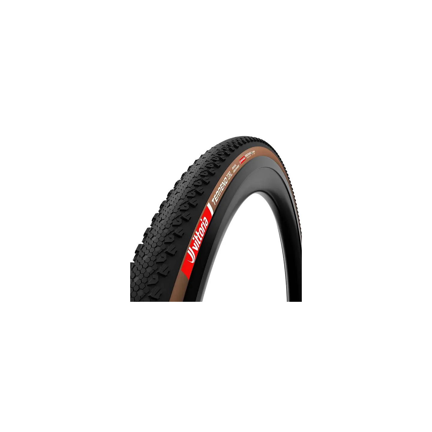 CUBIERTA VITTORIA GRAVEL TERRENO T30 BROWN FINE LOOSE | Ravet Bike
