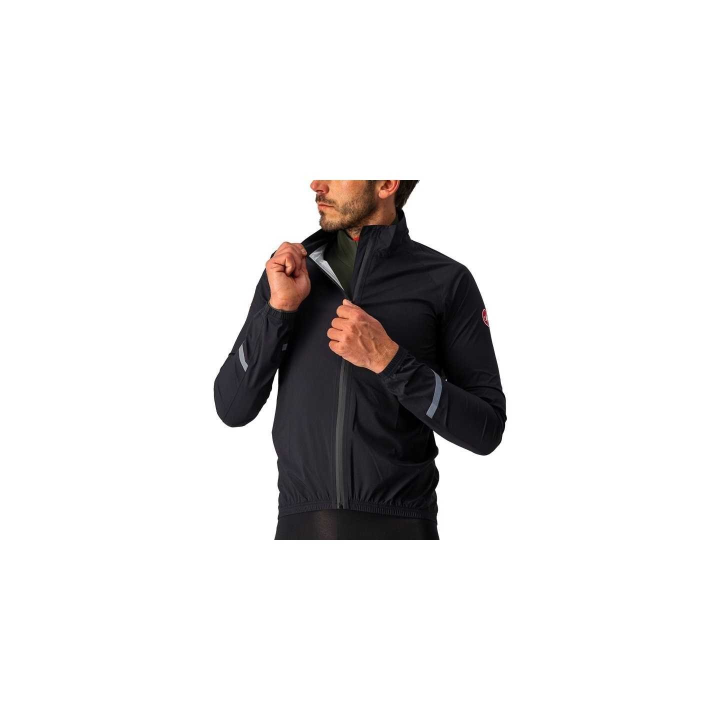 IMPERMEABLE CASTELLI EMERGENCY 2 NEGRO | Ravet Bike